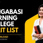 Bangabasi Morning College Merit List 2025 PDF