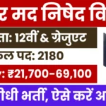 Bihar Madh Nishedh Vibhag Vacancy 2025