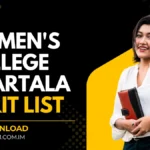 Womens College Agartala Merit List 2025