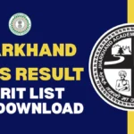 Jharkhand NMMS Result 2025 Merit List PDF Download