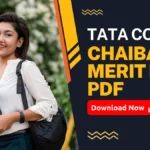 Tata College Merit List 2025 PDF