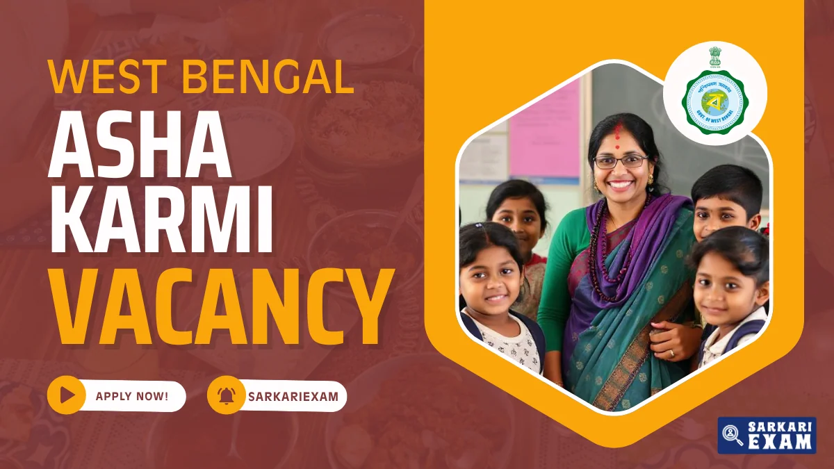 West Bengal ASHA Karmi Recruitment 2025