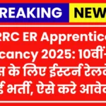 RRC Eastern Railway Apprentices Recruitment 2025