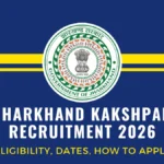 Jharkhand Kakshpal Recruitment 2026 Notification