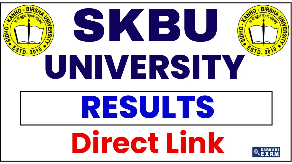 Sidho Kanho Birsha University Result 2026