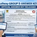 RRB Railway Group D Answer Key 2026