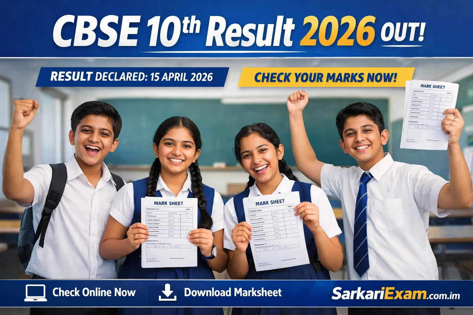 CBSE Board Class 10th Result 2026