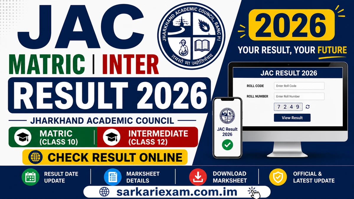 Jharkhand Board Matric Inter Result 2026 Direct Link