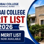 Mithibai College Merit List 2026 OUT