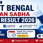 West Bengal Bidhan Sabha Vote Result 2026
